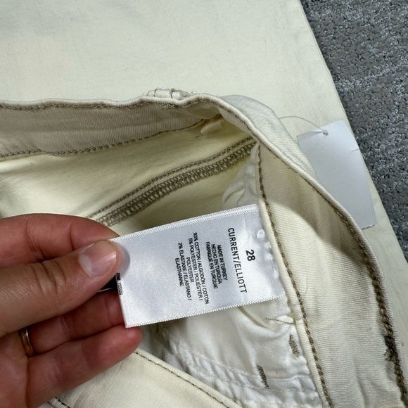 Current / Elliot High Rise Flare NWT Bentonite Color Womens Size 28 - Picture 4 of 9